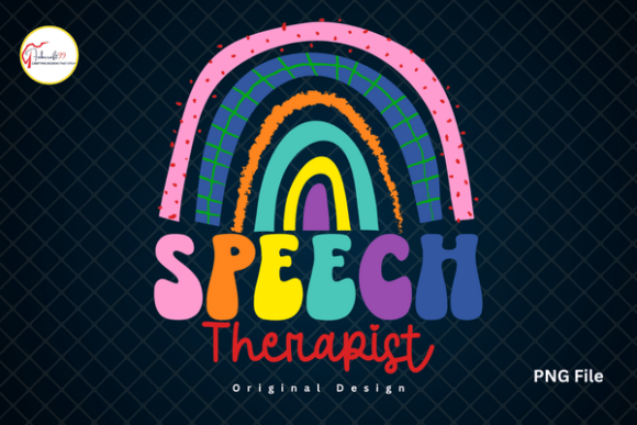 Download Rainbow SLP Shirt, Speech Therapist PNG - Speech Collection