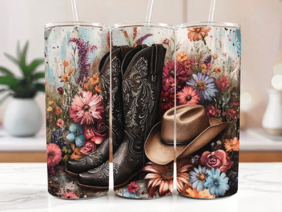 Download Cowgirl Skinny Tumbler Wraps - Tumbler wraps Collection