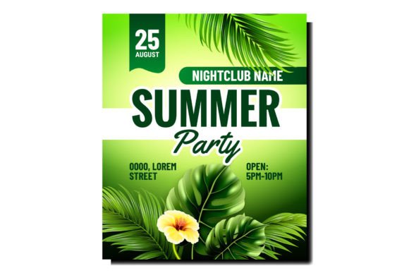 Download Nightclub Summer Party Promotion Poster - Nightclub Collection