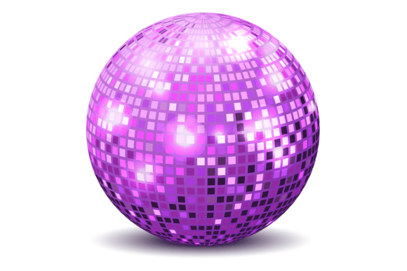 Download Realistic Disco Ball. Retro Nightclub Mi - Nightclub Collection