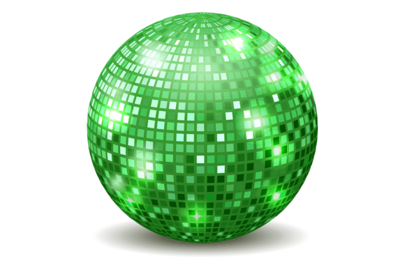 Download Green Mirror Ball. Nightclub Dance Party - Nightclub Collection