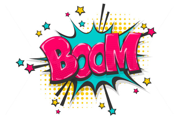 Download Boom Comic Text Speech Bubble Pop Art - Speech Collection