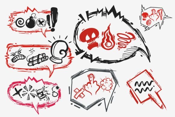 Download Swear Word and Comic Speech Bubble - Speech Collection